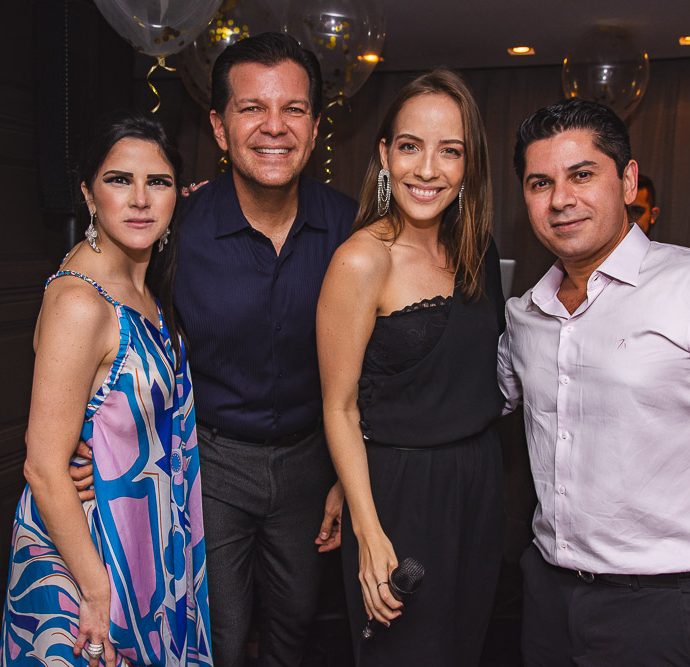 Marilia Vasconcelos, Gustavo Serpa, Giovana Bezerra E Pompeu Vasconcelos