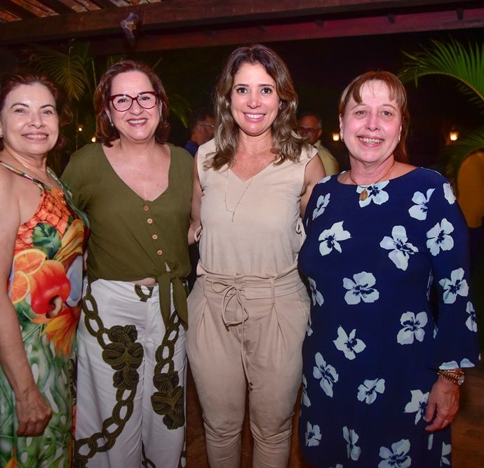 Mônica Spinola, Marina Lopes, Cristiane Guimarães E Teresa Moreira