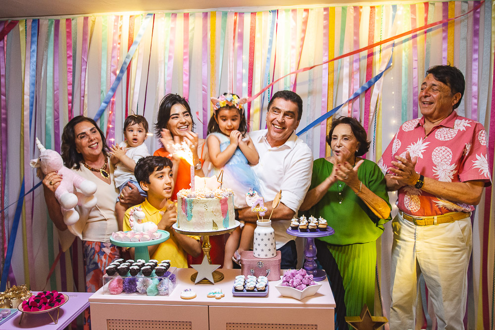 Herdeira de Maryanna Canamary e Idezio Rolim, Sophia sopra sua quarta velinha