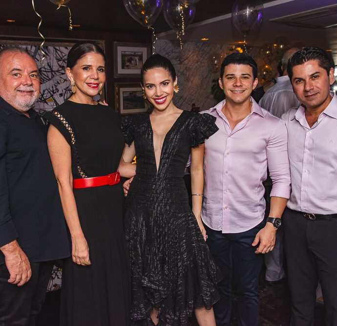 Pedro Carapeba, Maria Lucia Negrao, Nicole Vasconcelos E Pedro Paulo Negrao E Pompeu Vasconcelos