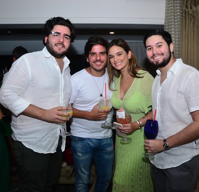 Pedro Freitas Neto, Pedro Pereira, Mariana Albuquerque E Olavo Barros