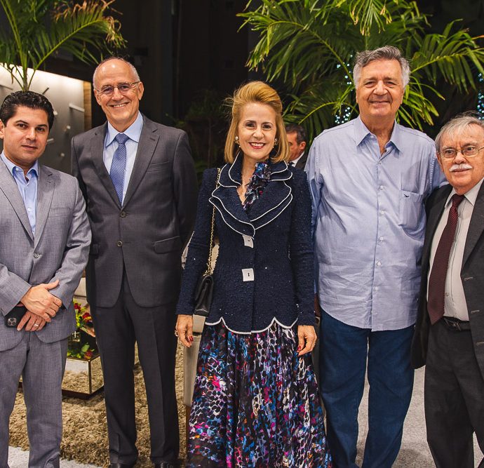 Pompeu Vasconcelos, Rui Castelo Branco, Tereza Ximenes, Lauro Chaves Filho E Raimundo Padilha