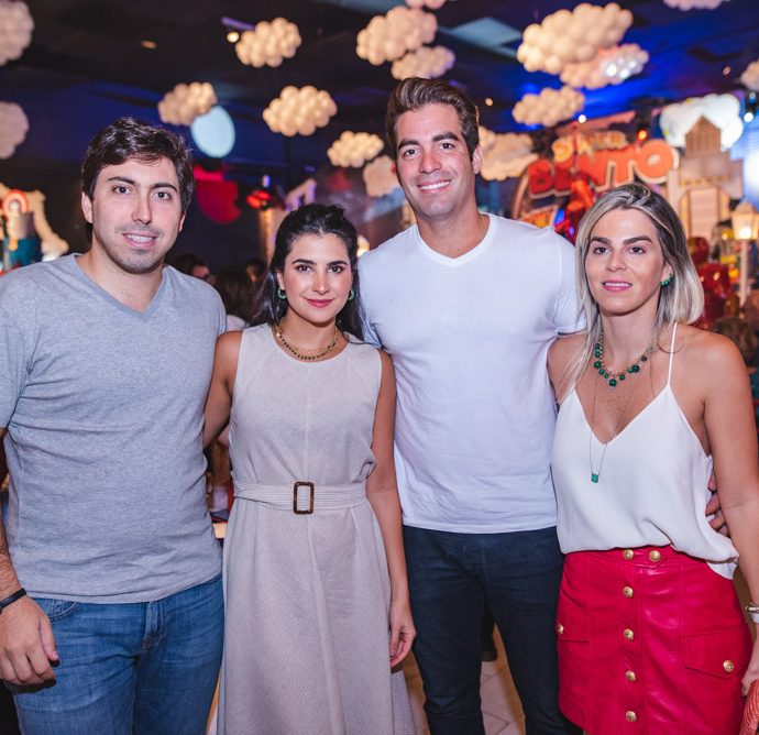 Rafael Bezerra, Isabella Bazoni, Leonardo E Amanda Vidal