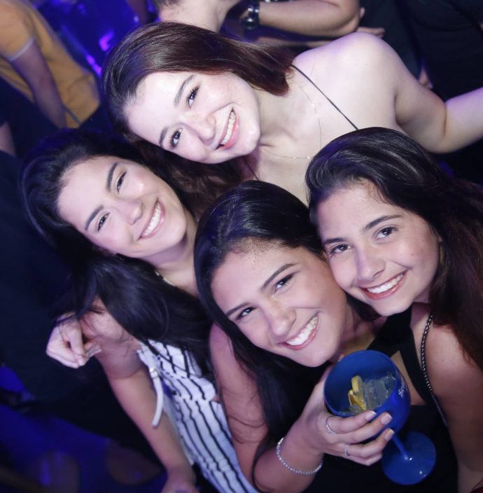 Sarah Teixeira, Valentina Deponce, Yasmin Limaverde E Thais Saru