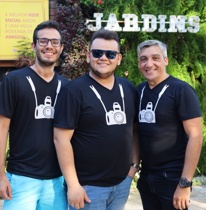 Saulo Oliveira, Ery Nunes E Alex Campelo