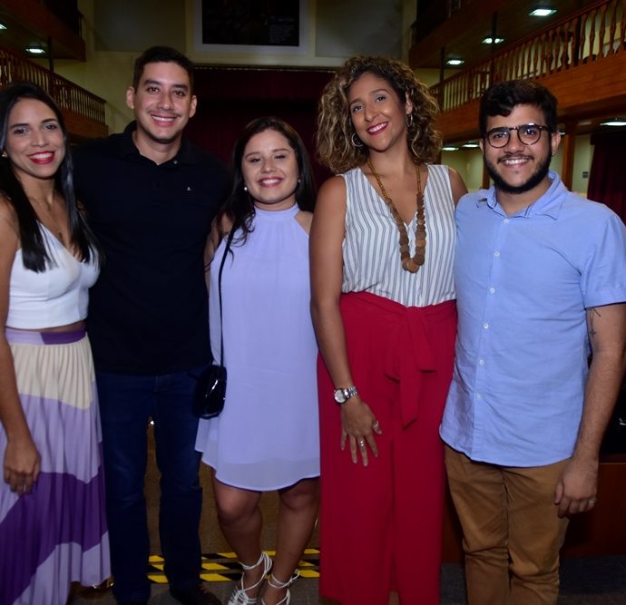 Suyane Melo, Carlos Victor, Vitória Pontes, Luciana Castro, Rômulo Costa