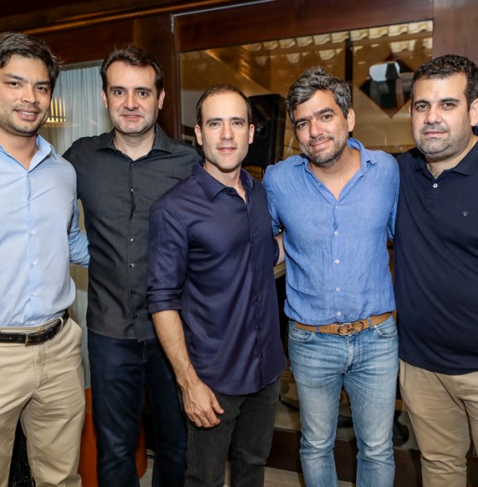 Thiago Fujiwara, Fernando Gurgel, Andre Pontes, Marcelo Franco E Claudio Camara 