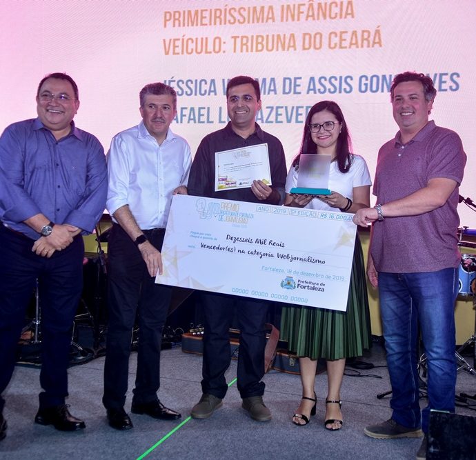 Vencedores Categoria Webjornalismo (primeirícima Infância, Tribuna Do Ceará)