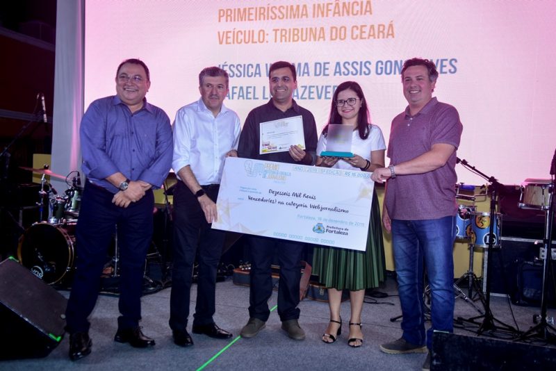 Reconhecimento - Prêmio Prefeitura de Fortaleza de Jornalismo é entregue no Teatro São José