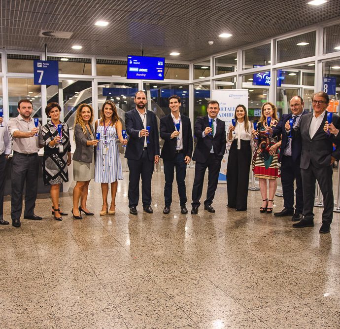 Voo Inaugural Air Europa Fortaleza Madri 