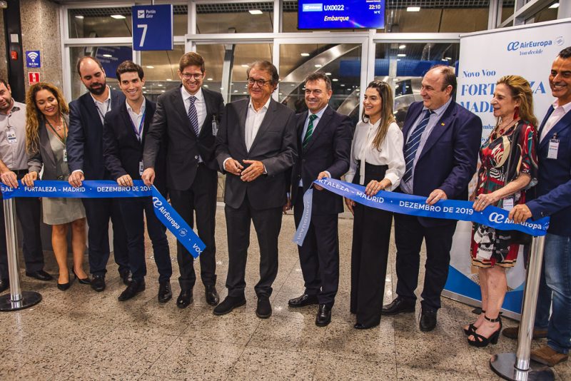 Hub Aéreo - Air Europa dá o start às operações do voo direto entre a Espanha e o Ceará