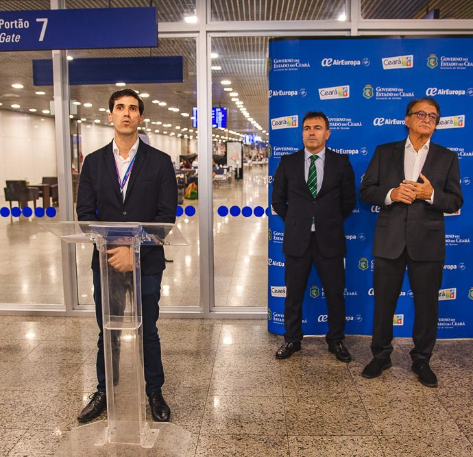 Voo Inaugural Air Europa Fortaleza Madri 