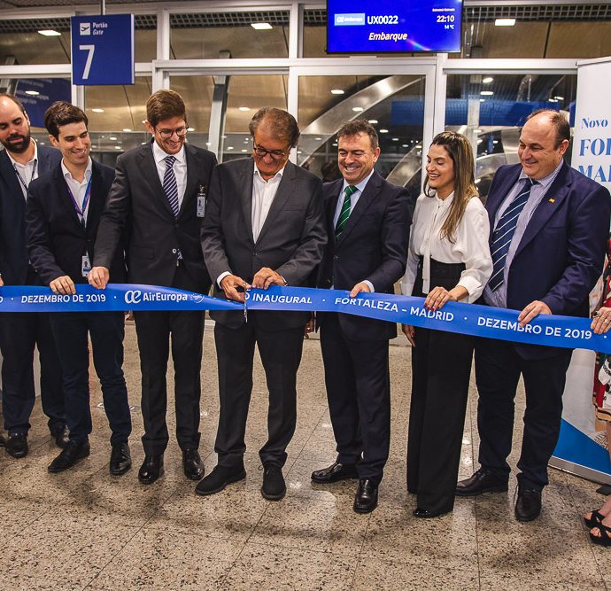 Voo Inaugural Air Europa Fortaleza Madri 
