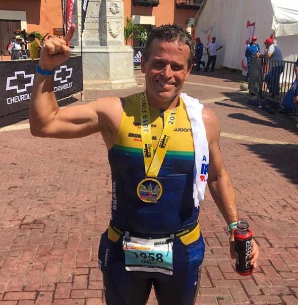 Carlos Galvão encara o Ironman 70.3 Cartagena e mira o Mundial de Nova Zelândia em 2020