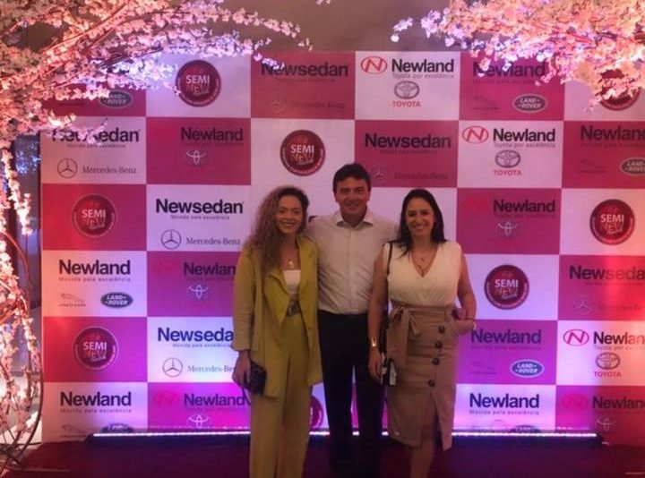 Gabriela Carvalho e Luiz Teixeira pilotam confraternização de Natal na Newland Piauí Gabriela Carvalho e Luiz Teixeira pilotam confraternização de Natal na Newland Piauí