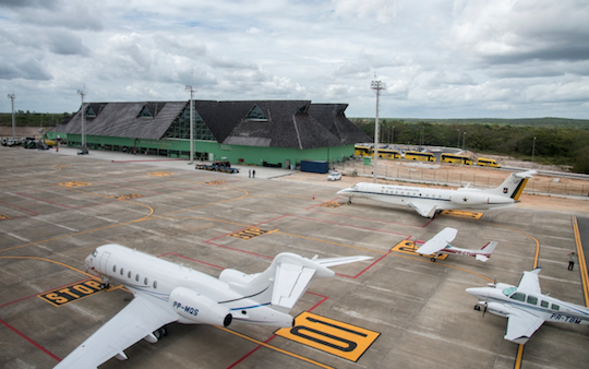 Jericoacoara concentra 89% do fluxo de passageiros entre dez aeroportos regionais do Ceará