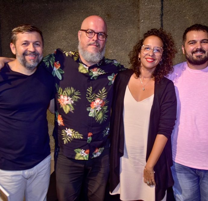 Élcio Batista, Joca Reiners Terron, Iana Soares, Júlio Camilo