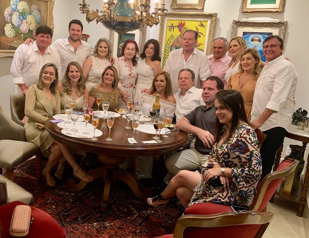 Júlio Ventura reuniu a família para celebrar 2020 com muito amor e união