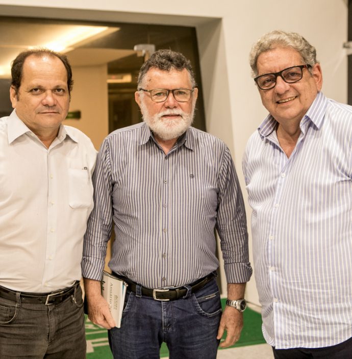 Fernando Ximenes, Marcos Albuquerque e Fred Fernandes