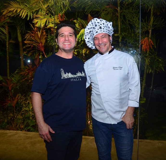 Pedro Gurjão E Chef Diego Gaston 