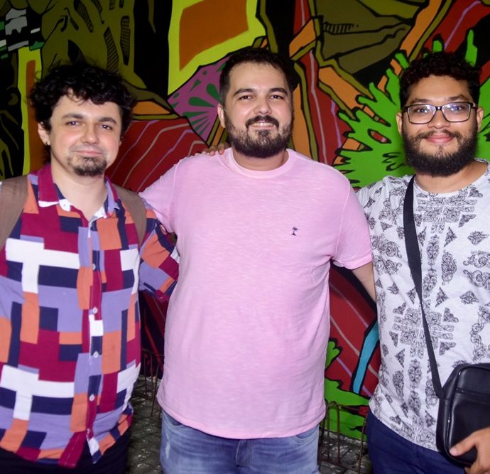 Renato Santana, Júlio Camilo, Calebe Alves