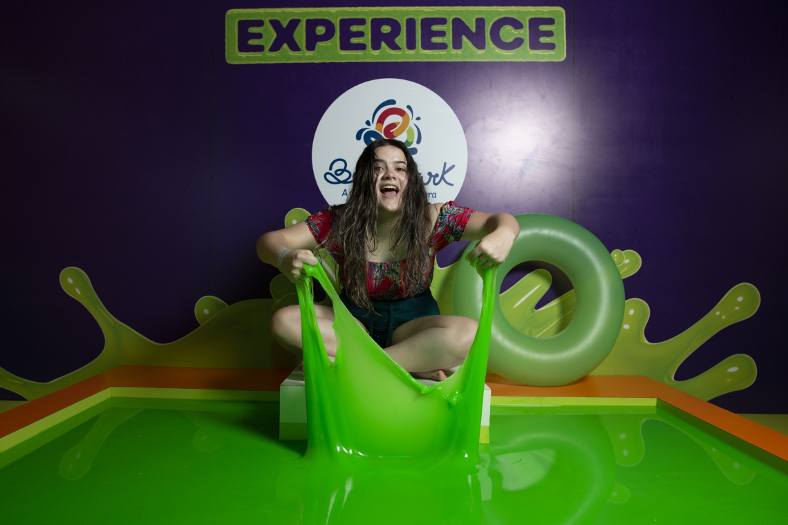 A última semana do “Nickelodeon Slime Experience” movimenta o Beach Park
