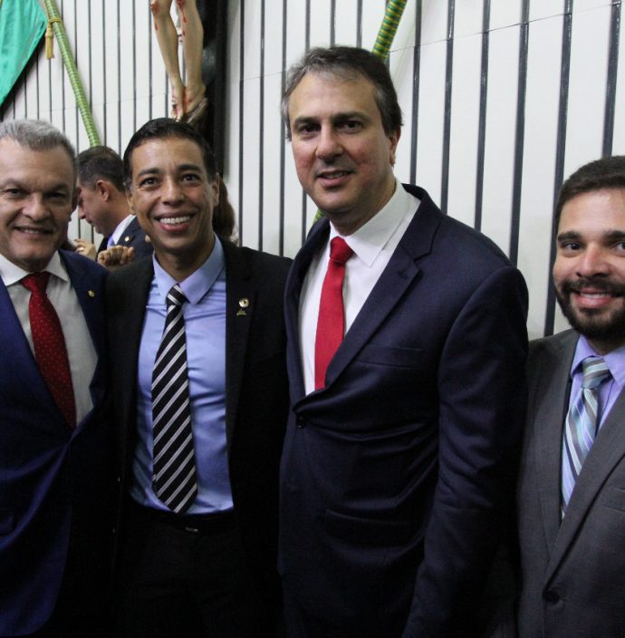 Sarto Nogueira, Leonardo Araujo, Camilo Santana, Julio Cesar Lima