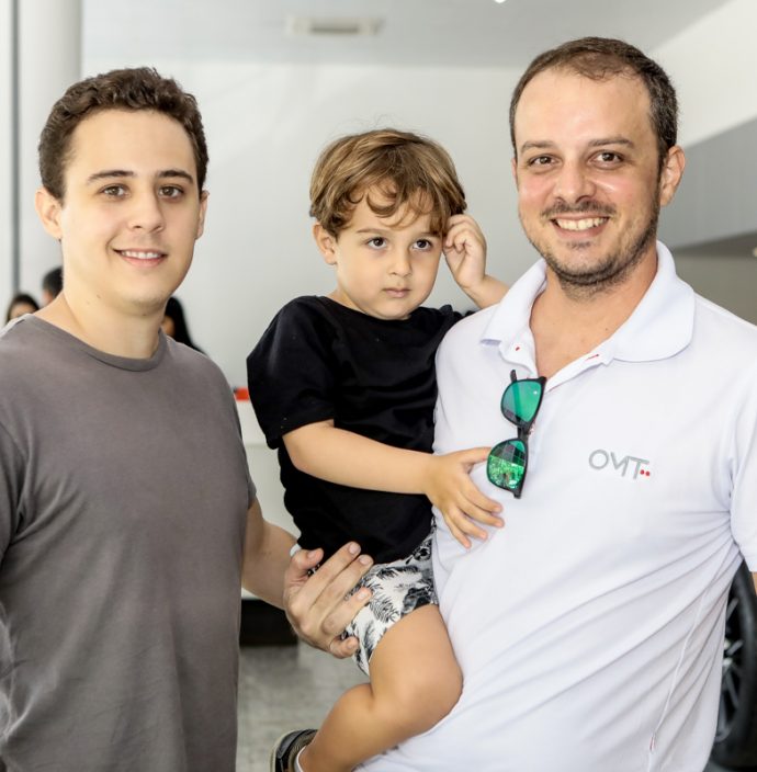 Caio Moreira, Lui Muniz E Erick Muniz