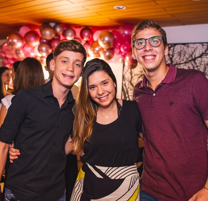 Caio Soares, Marina Capistrano E Marcelo Araujo