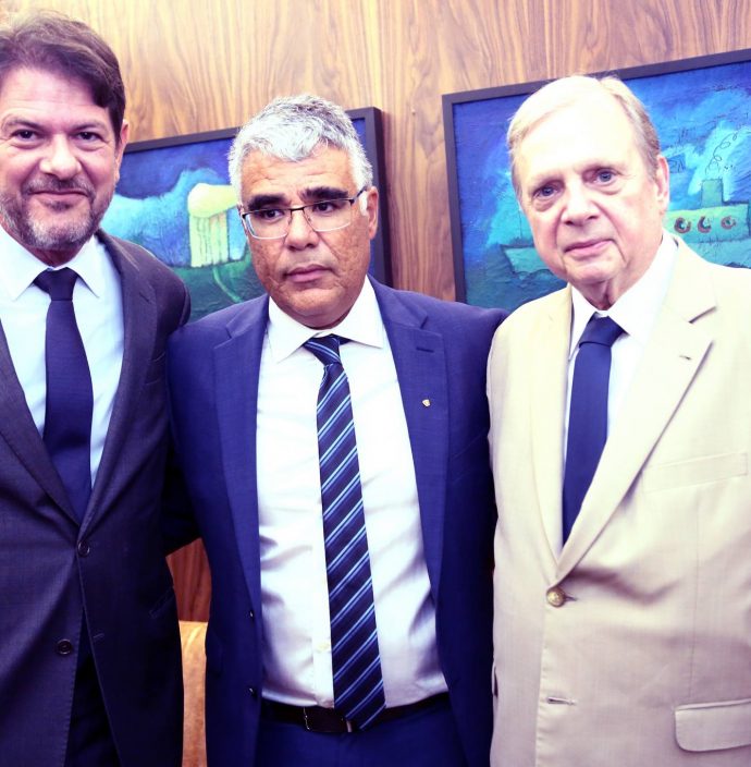 Cid Gomes, Luiz Eduardo Girao E Tasso Jereissati