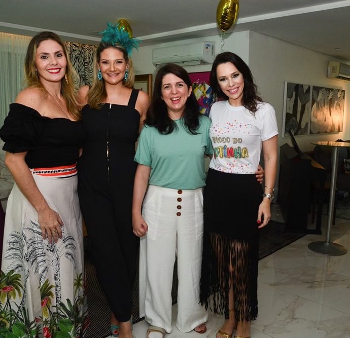 Cristina Potrich, Rachel Fortes, Eurijane Menezes, Lorena Gondim