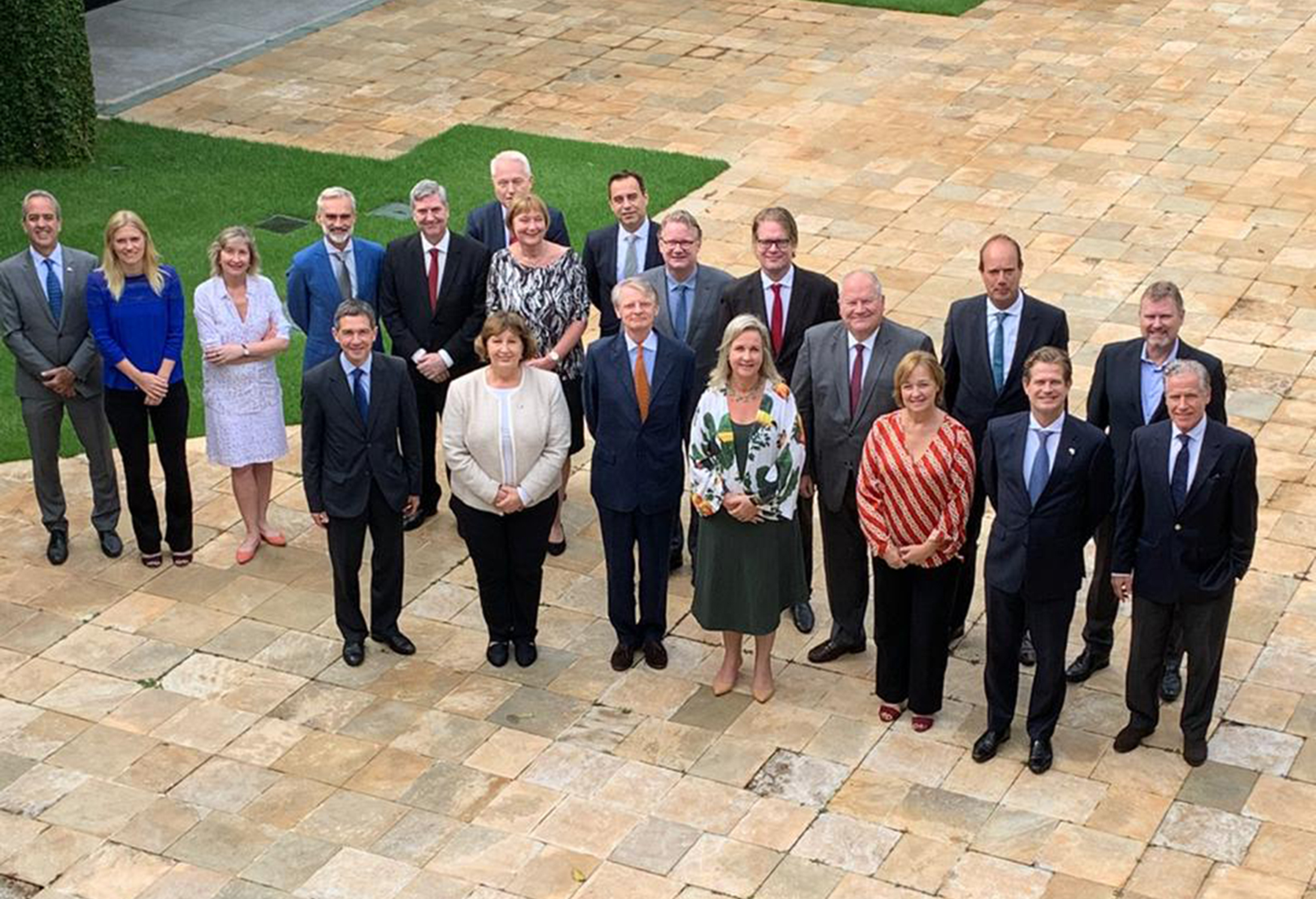 Annette de Castro participa de reunião na Embaixada dos Países Baixos, em Brasília