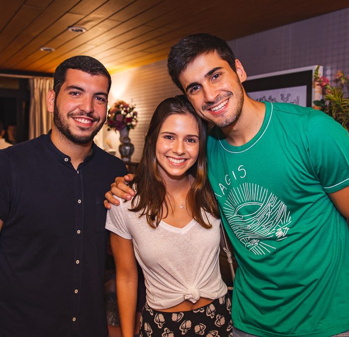 Joao Vitor Barros, Luana Machado E Gustavo Ferraz