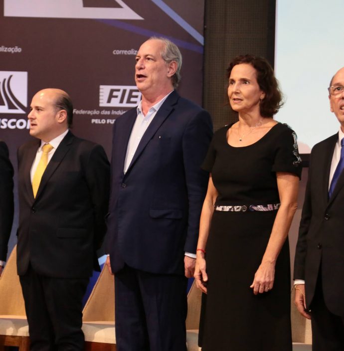 Jose Carlos Martins, Roberto Claudio, Ciro Gomes, Izolda Cela E Andre Montenegro