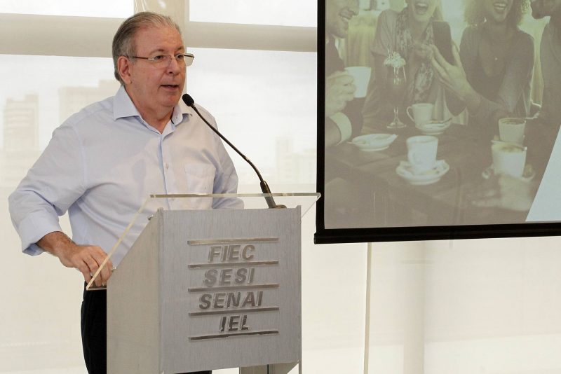 Almoço Empresarial - Pedro Lima fala das estratégias de crescimento da 3corações em almoço-debate na Fiec