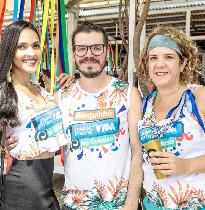 Suelen Campos, Junior Ferreira E Roberta Minella