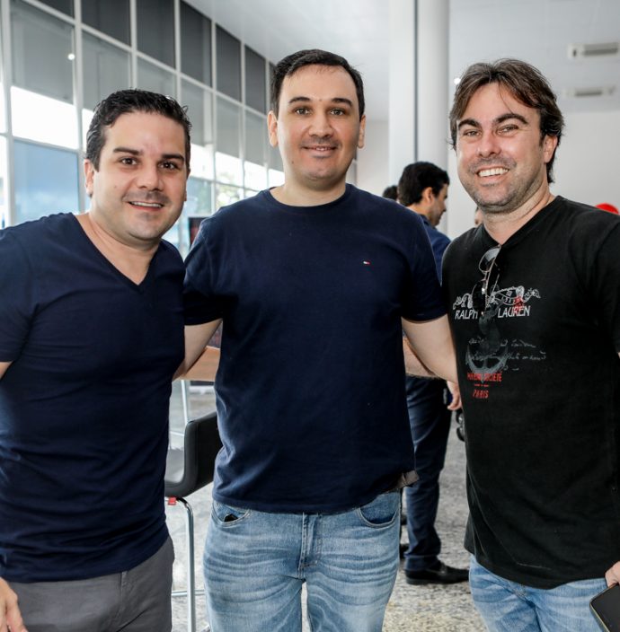 Thiago Bayde, Leonardo Trevia E Miltom Evaristo