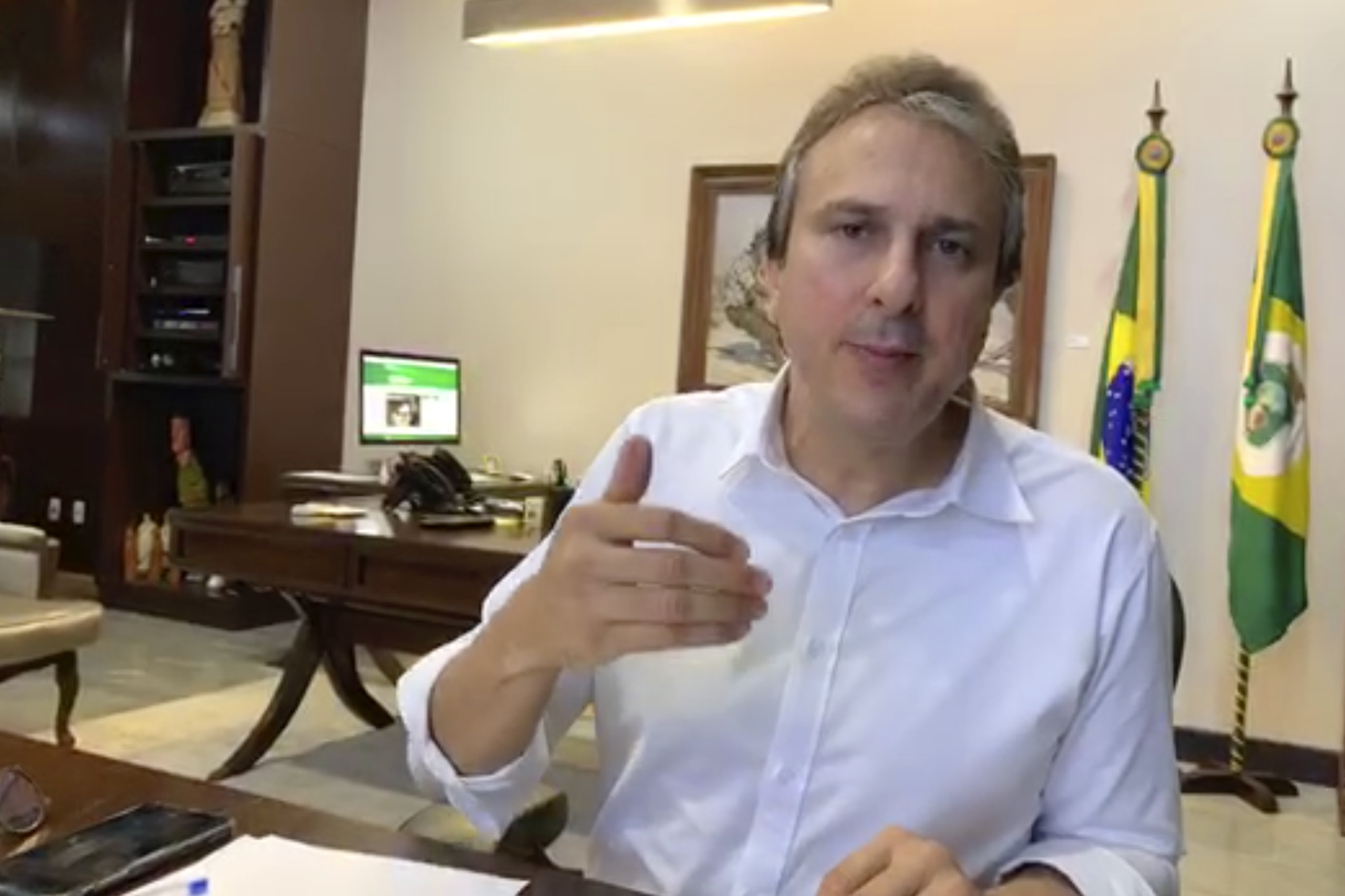 Camilo tem sido notável no combate ao novo Coronavírus no Ceará