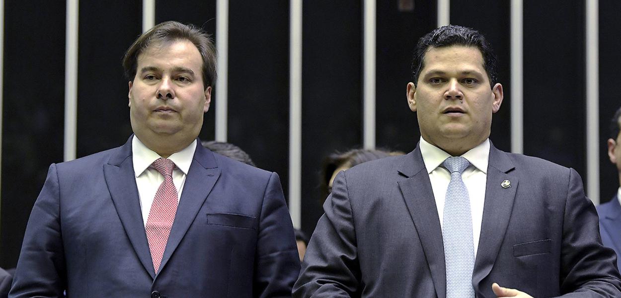 Maia e Alcolumbre apoiam estado de calamidade pública Maia e Alcolumbre apoiam estado de calamidade pública