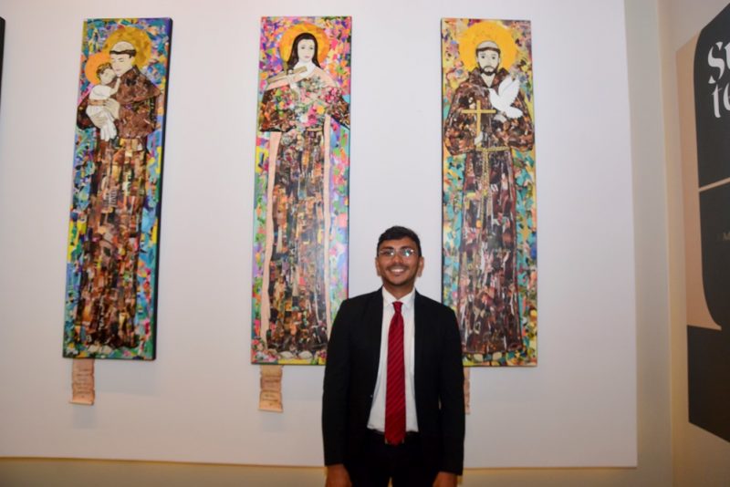 Sustenta Fé - Adriano Paz abre exposição sacra no Espaço Cultural Ana Amélia