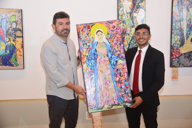 Sustenta Fé - Adriano Paz abre exposição sacra no Espaço Cultural Ana Amélia