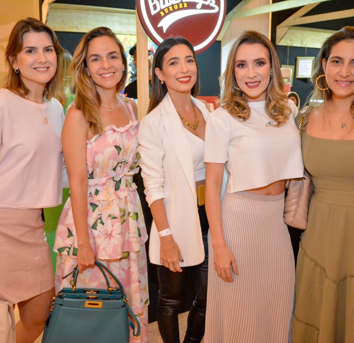 Carolina Pessoa, Jana Gradvohl, Renata Marinho, Olga Vieira E Camila Praça