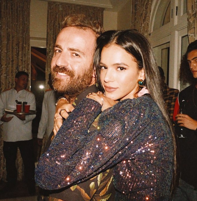 Daniel Mafra e Bruna Marquezine