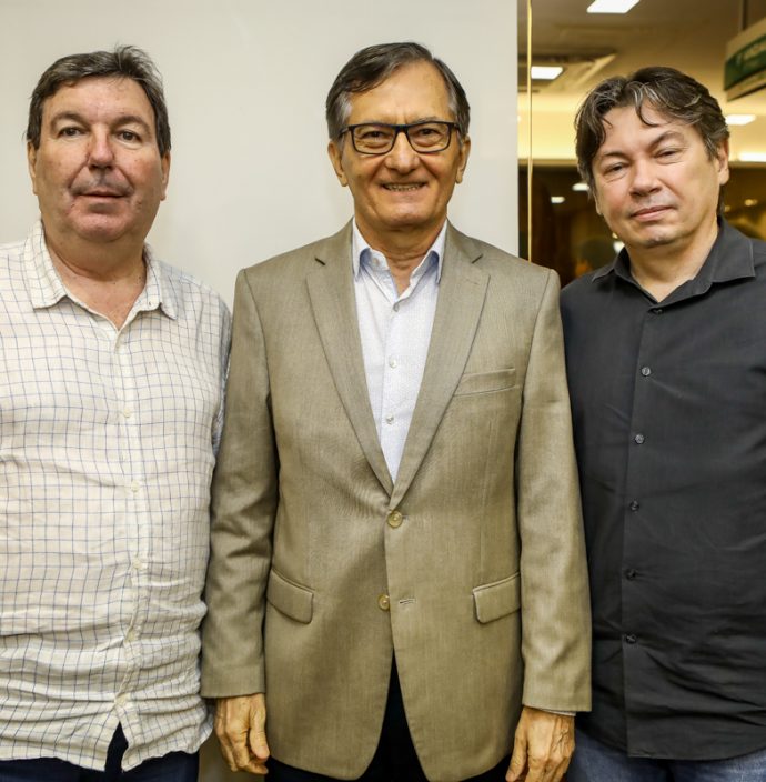 Heitor Studart, Helio Perdigao E Edigar Gadelha