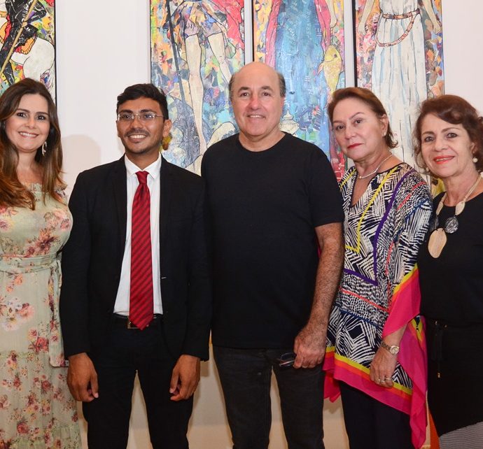 Ivana Bezerra, Adriano Paz, Silvio E Paula Frota, E Lilian Quinderé