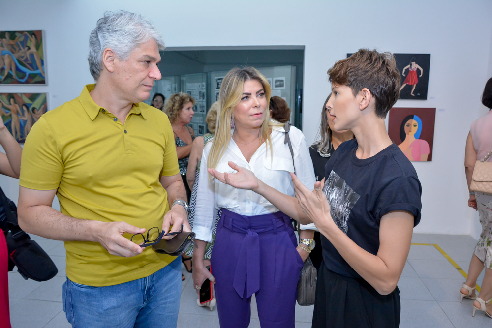 Leandro Leal, Cris Cavalcante E Beatriz Blay