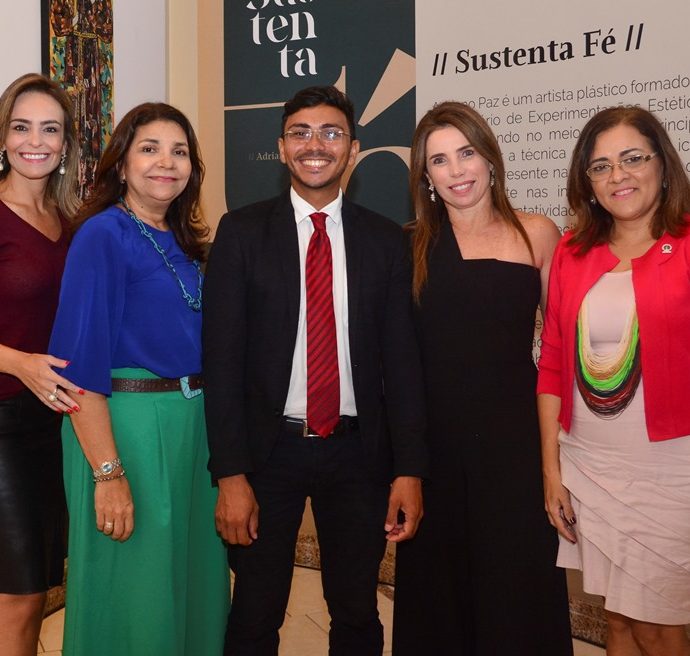 Leiliane Vasconcelos, Celina Castro Alves, Adriano Paz, Suemy Vasconcelos E Adriana Araújo