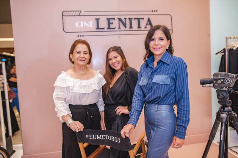 Cine Lenita - Lenita e Maria Lúcia Negrão reúnem um time dos bons para sessão de cinema no RioMar