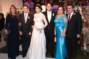 Os Noivos Com Mariza, Mauro Filho, Fernanda E Fernando Benevides