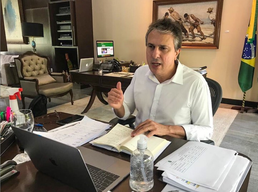 Protagonista no enfrentamento da crise, Camilo Santana é um dos governadores que mais cresceu no Instagram